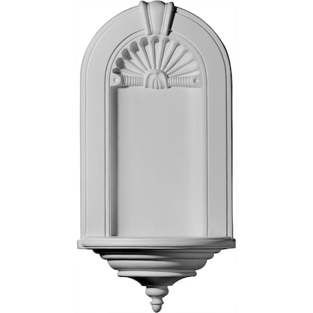 Ekena Millwork 15 1/2"W x 31 1/2"H x 7 3/8"D, Smooth Niche, Surface Mount NCH15X31SM